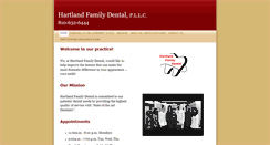 Desktop Screenshot of hartlandfamilydental.com